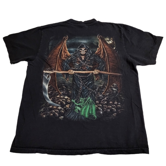 Rock Eagle Shirts Vintage Rock Eagle Classic Wear Single Stitch Grim Reaper Tshirt Poshmark